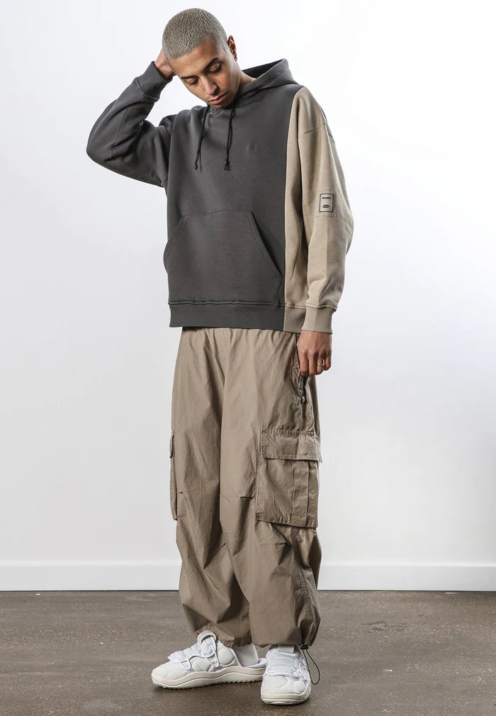 Religion SPLIT HOODIE COAL