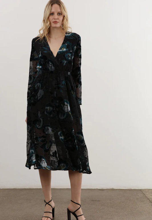 Vestido VELVET BURN OUT