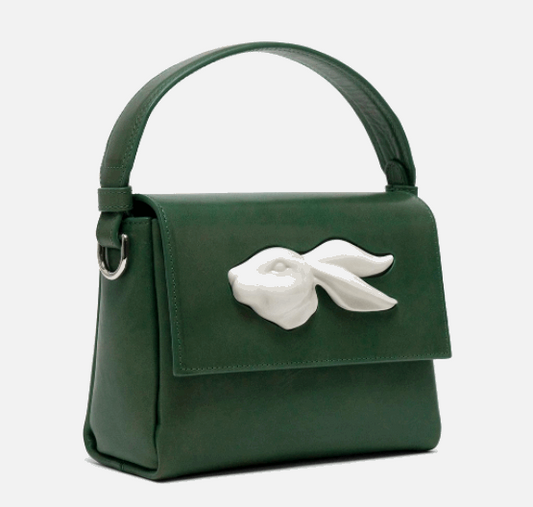 Andres Gallardo Flap Rabbit Head Bag Forest DEIMOTIV