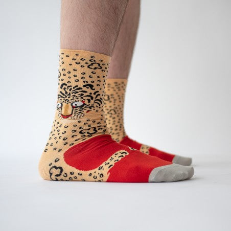 Bonne Maison Calcetín Leopardo Unisex DEIMOTIV