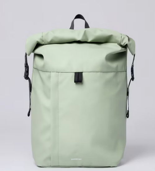 Sandqvist Mochila Verde pastel