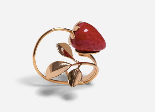 Andres gallardo anillo dos dedos fresa