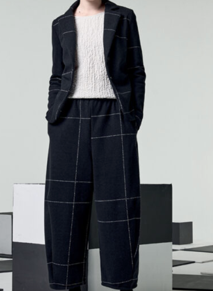 Pantalon cuadro fino