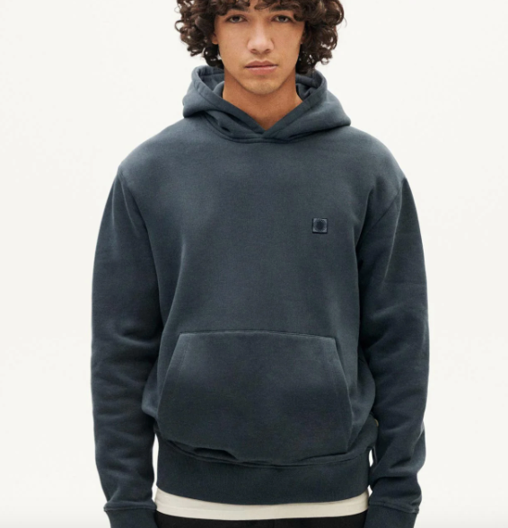 Sudadera capucha grafito Simon