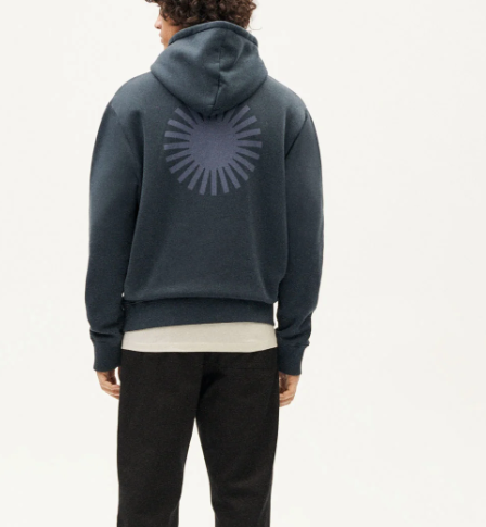 Sudadera capucha grafito Simon