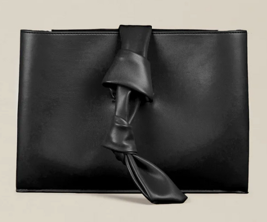 CLUTCH BAG WITH KNOT