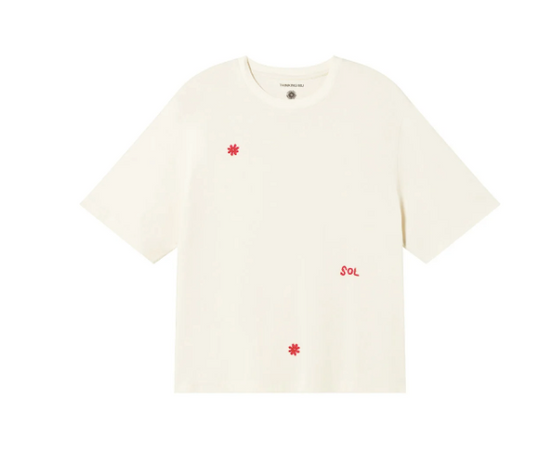 Camiseta blanca solsol Lucia