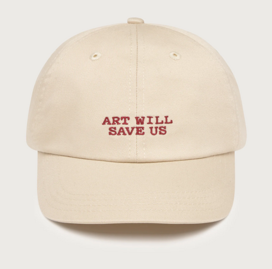 Gorra cruda art will save us
