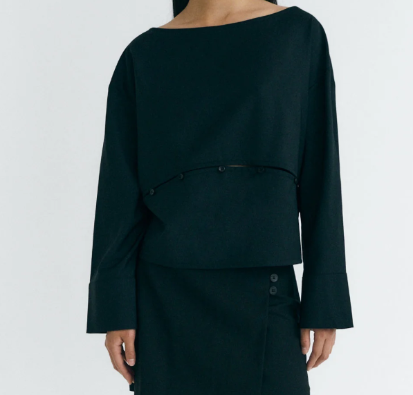 Blusa desmontable lana fría Marion