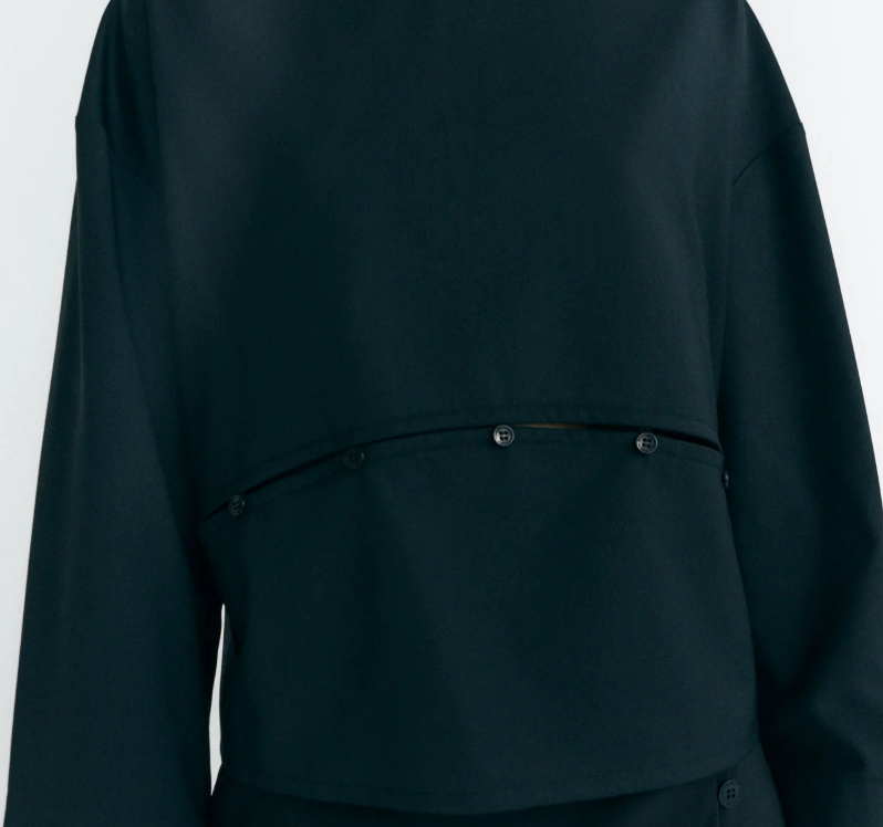 Blusa desmontable lana fría Marion