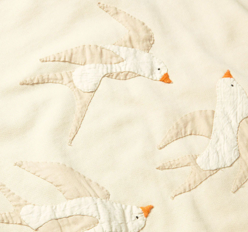 Sudadera bordada a mano bird Jodie