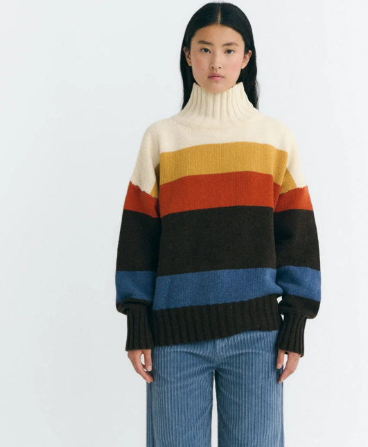 Jersey oversize lana rayas Imogen