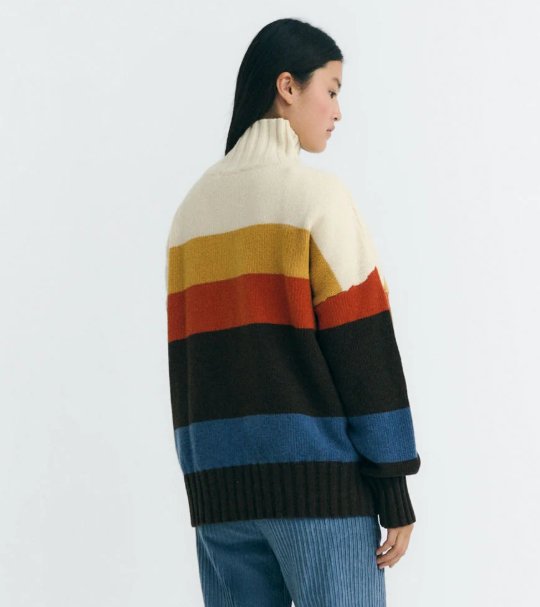 Jersey oversize lana rayas Imogen