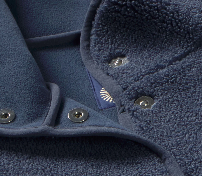 Chaqueta borreguito azul Kourtney