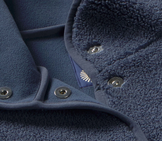 Chaqueta borreguito azul Kourtney