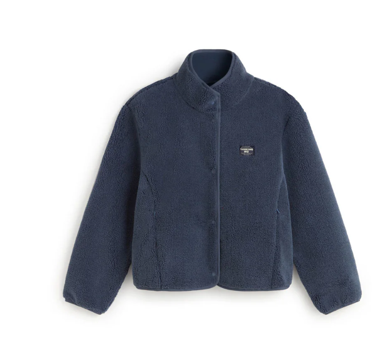 Chaqueta borreguito azul Kourtney