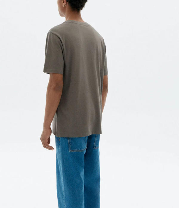 Camiseta gris bordada flower TM Zach