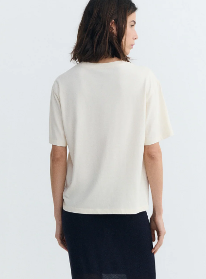 Camiseta bordado a mano coberts Lucia