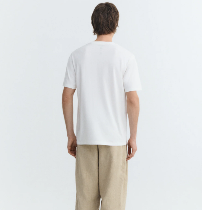 Camiseta bordada fisherman Zach