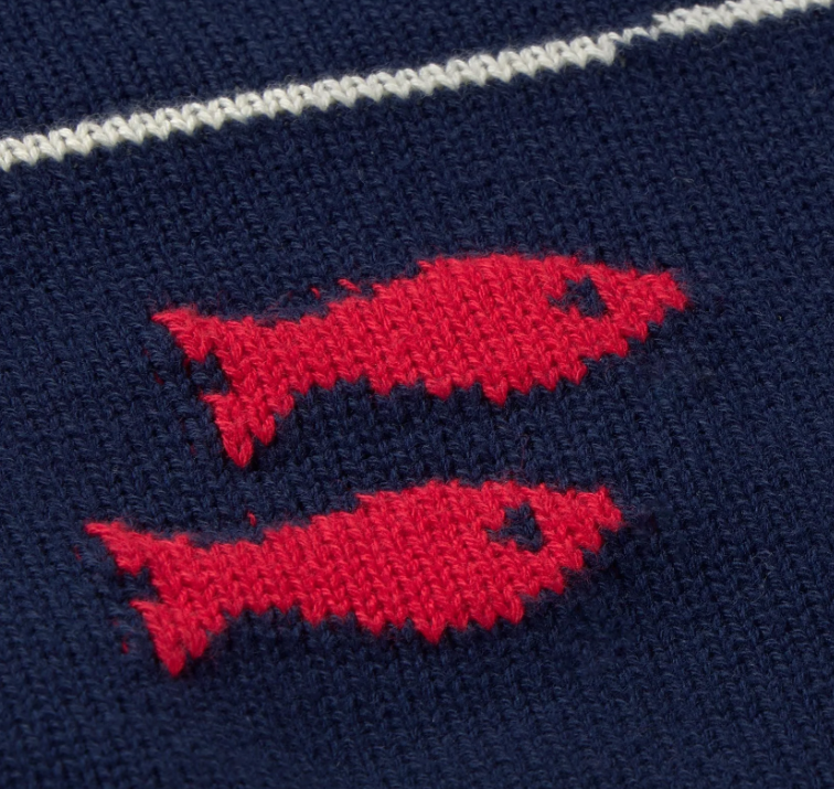 Cardigan punto algodón orgánico pescadors Creed