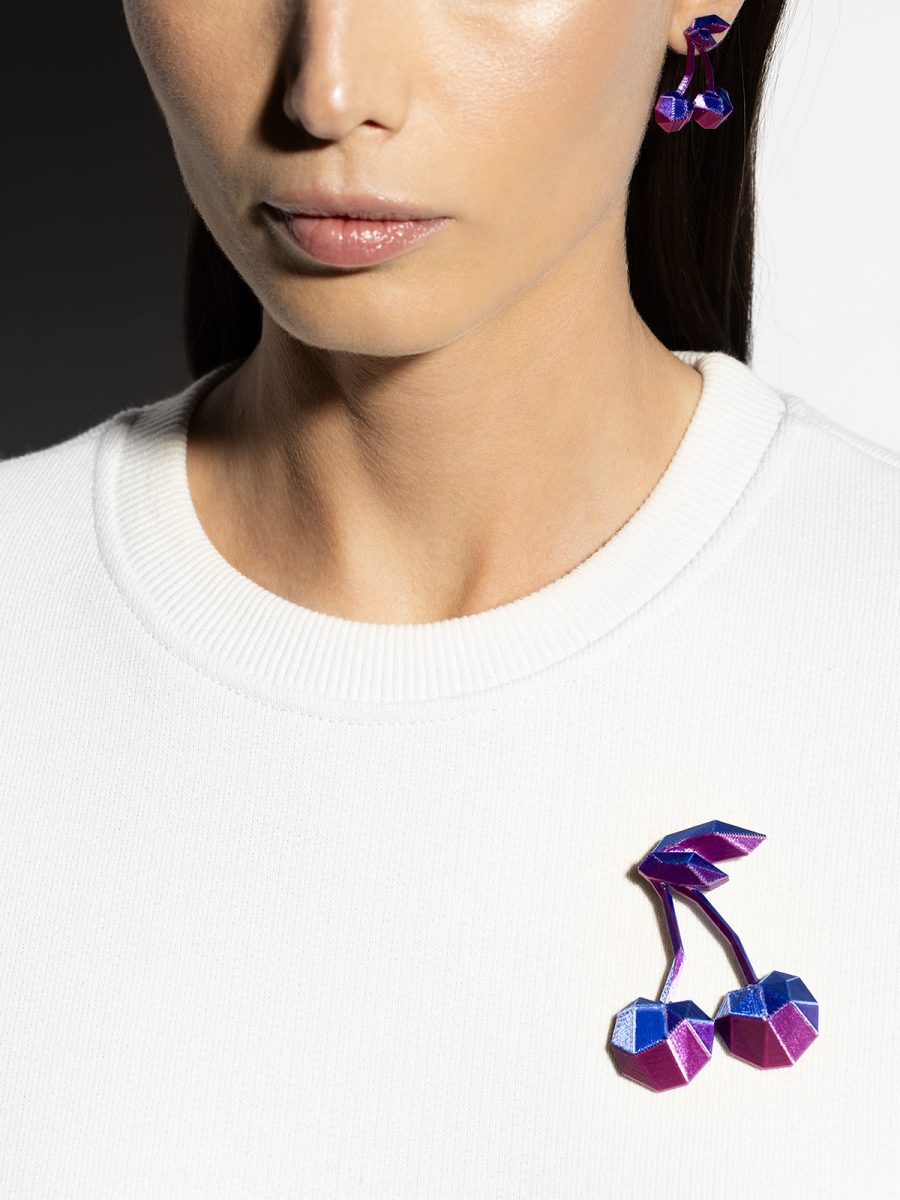 broche Cherries
