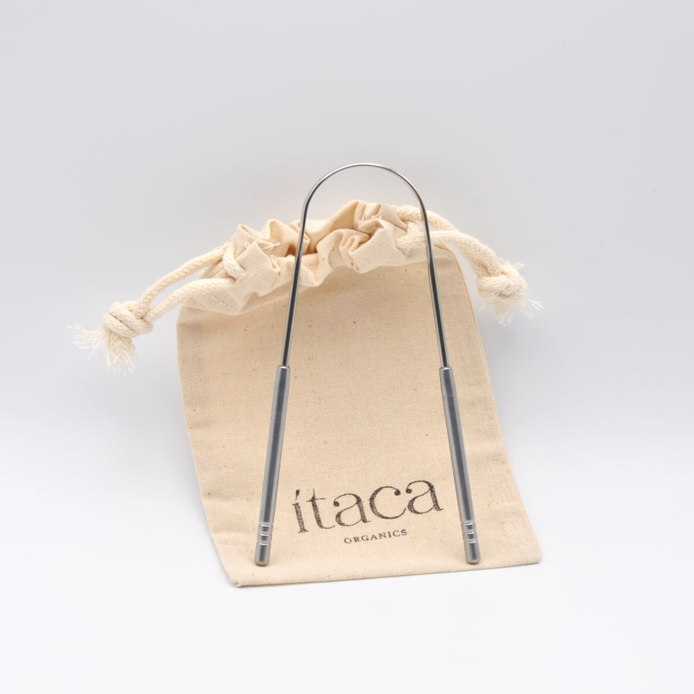 Itaca Organics Raspador lingual acero inoxidable DEIMOTIV