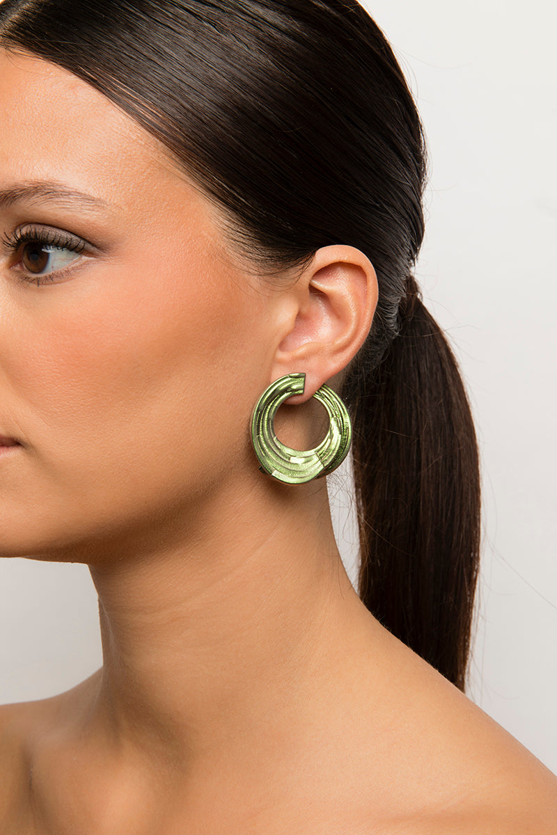 Lamina Earrings 1 Holographic