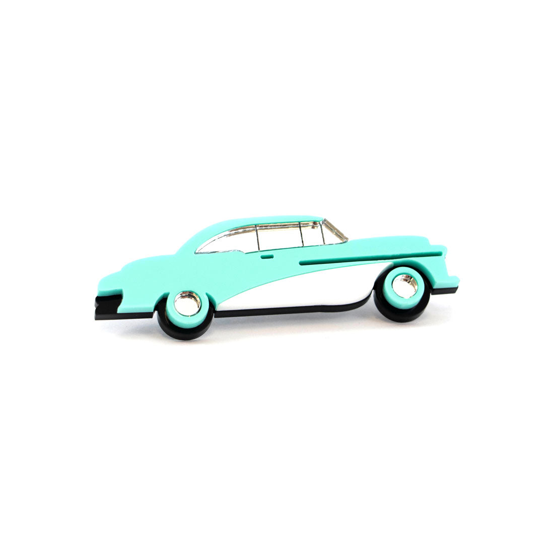 Lausett Pendientes Coche Cubano Turquesa DEIMOTIV