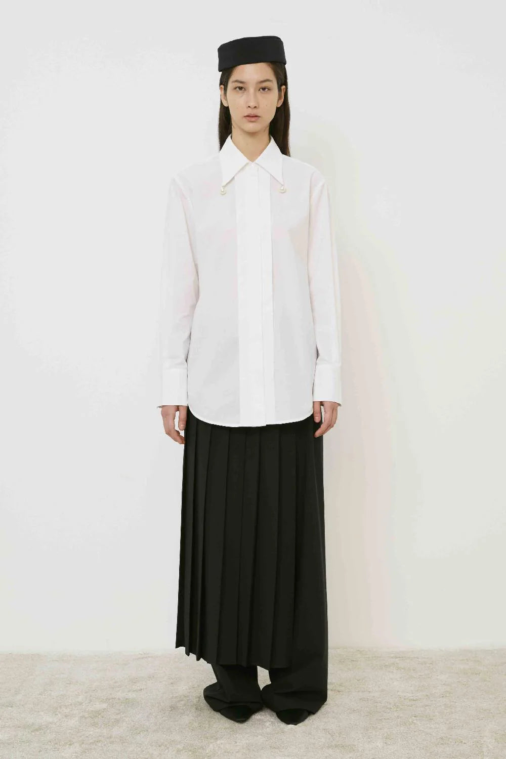 PANTALONE PLISSETTATO