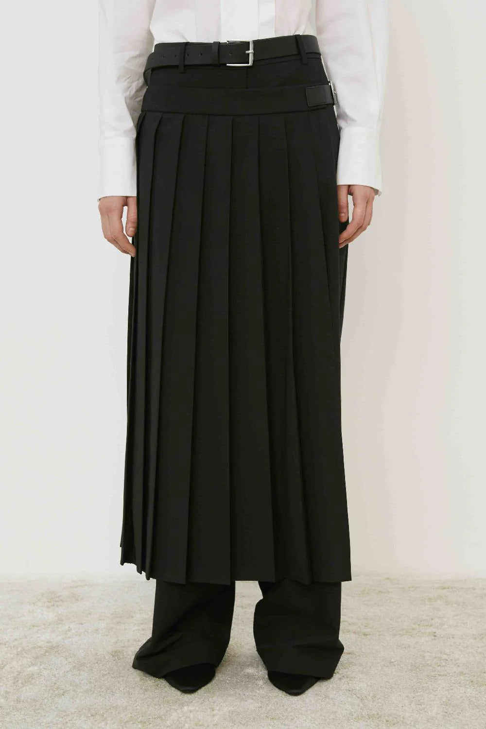 PANTALONE PLISSETTATO