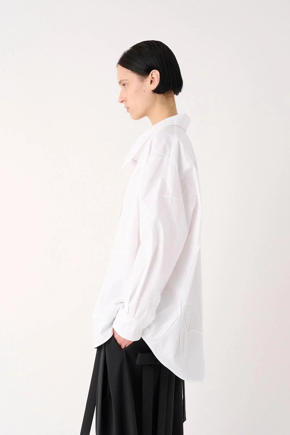 MEIMEIJ CAMISA CON EFECTO ARRUGADO