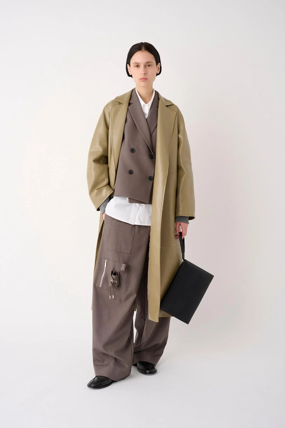 MEIMEIJ GABARDINA ECOPIEL OVERSIZE