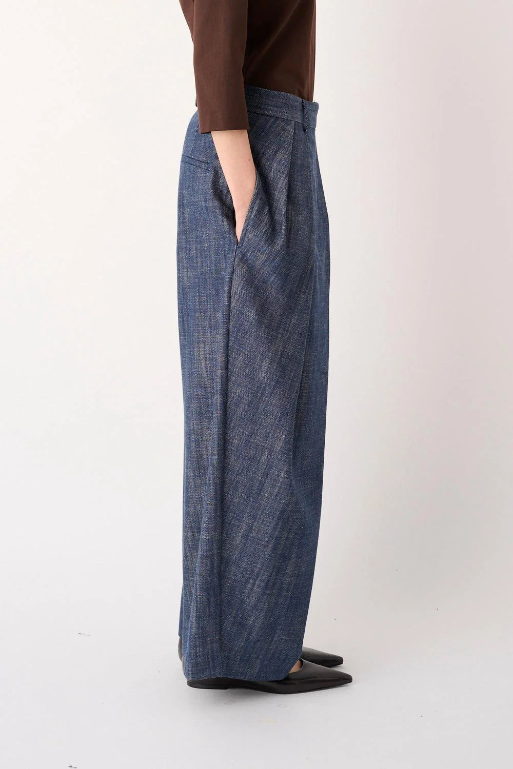 FLUID WRAP TROUSERS
