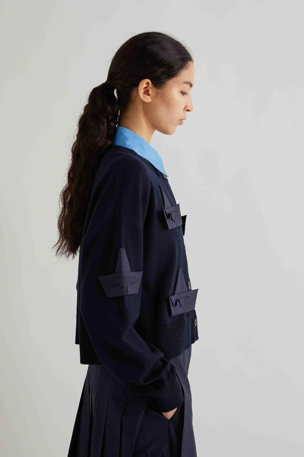 chaqueta navy