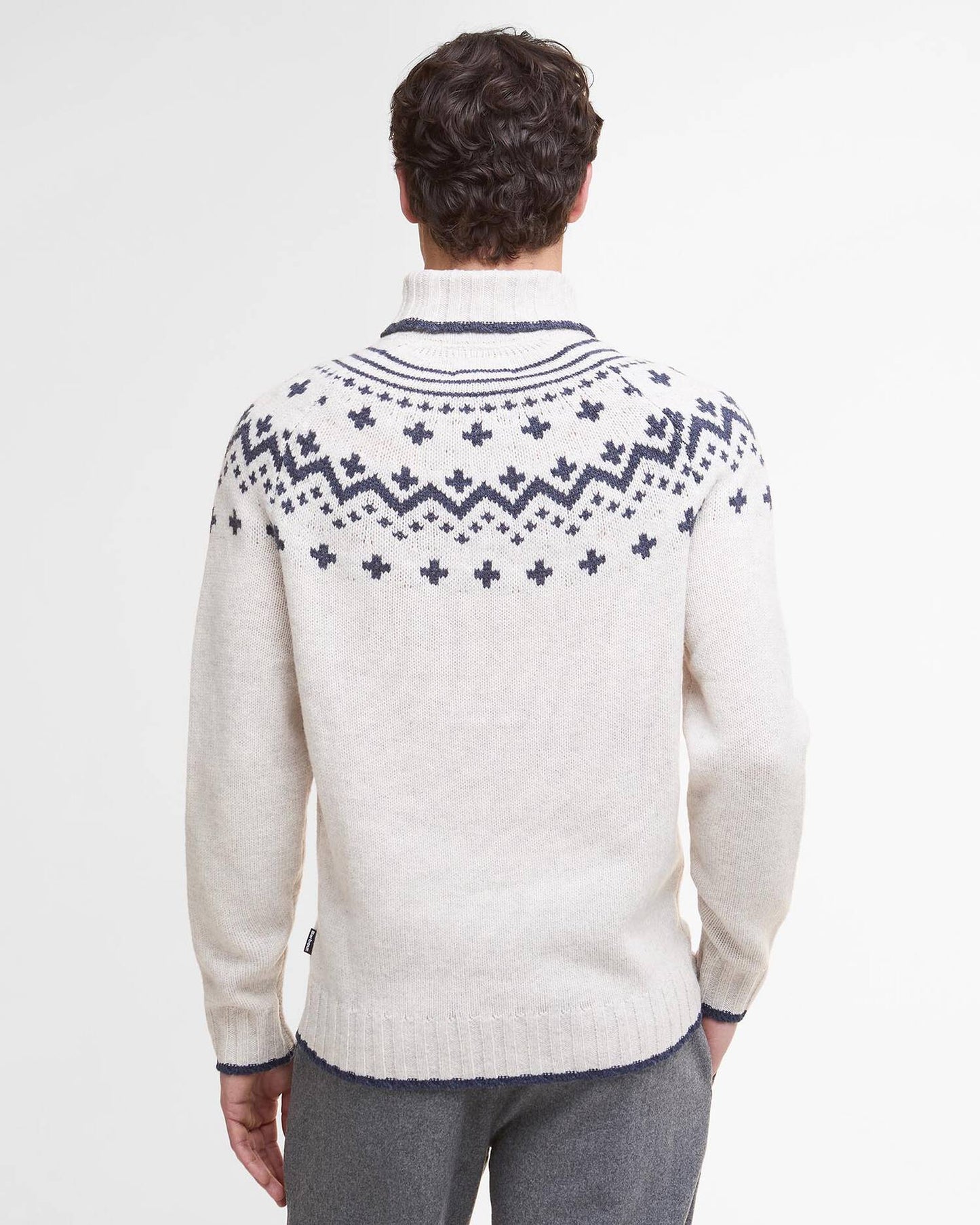 Hewton Fair Isle Roll Neck Jumper