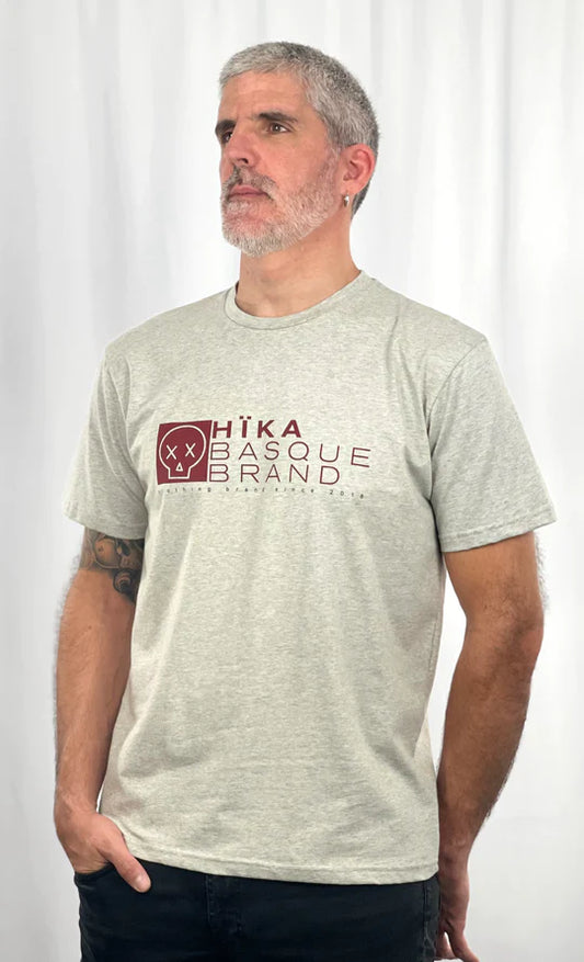Hika Basque Brand T-SHIRT GREYLAND
