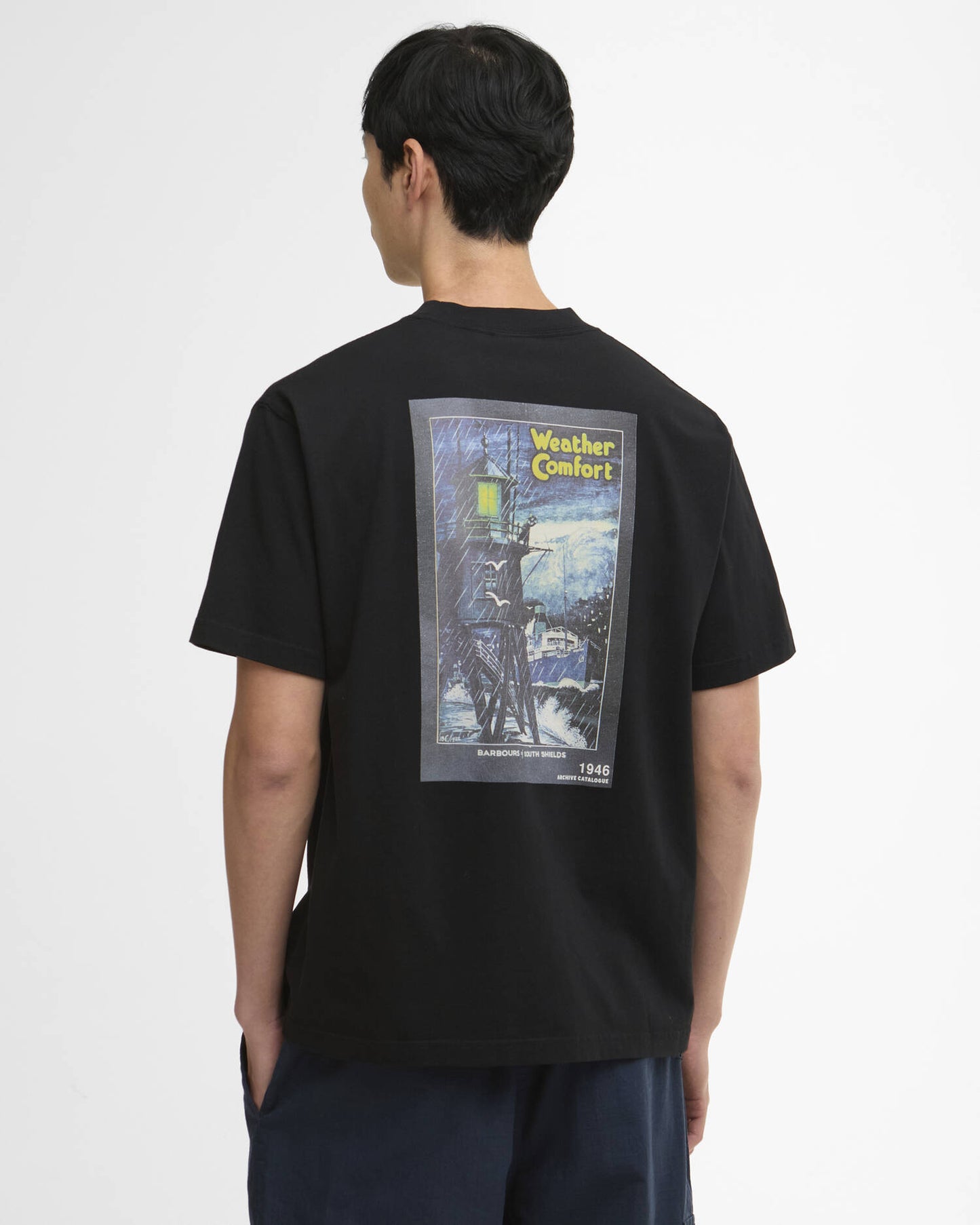 1946 Graphic OS T-Shirt BARBOUR
