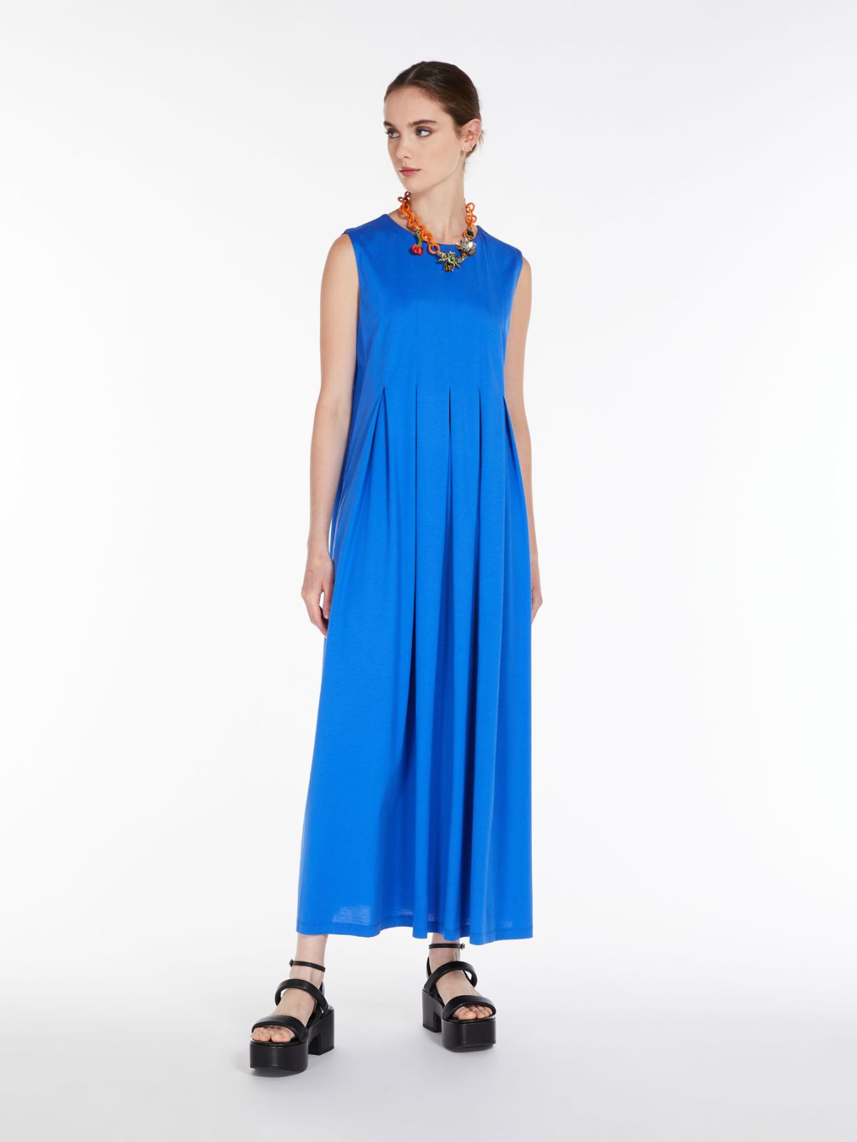 Maxmara weekend vestido azul popelin DEIMOTIV