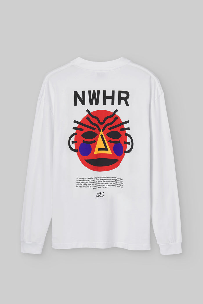 Nwhr Camiseta Larga White Mask DEIMOTIV