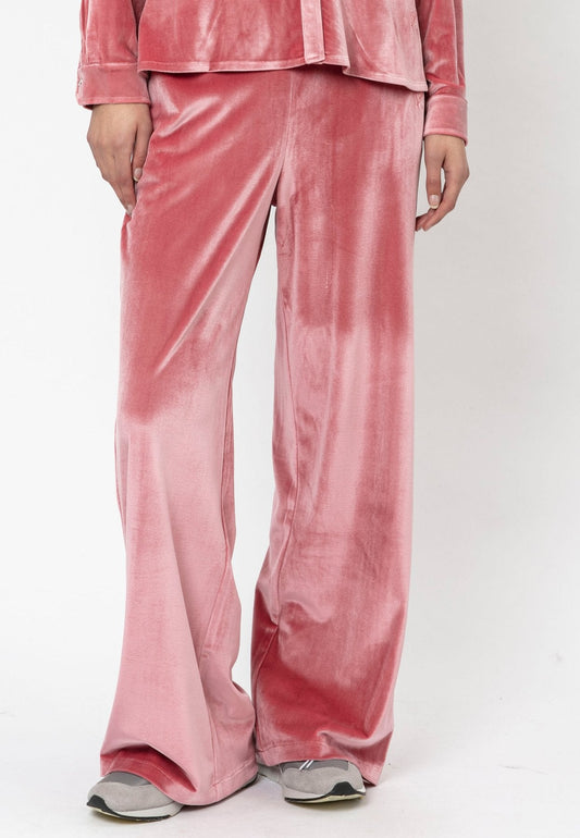 Pantalon Terciopelo Rosa DEIMOTIV