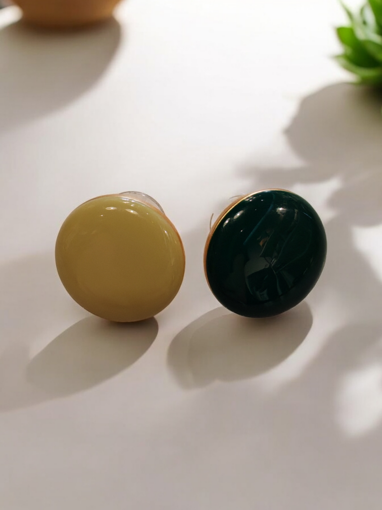 Pendientes botón