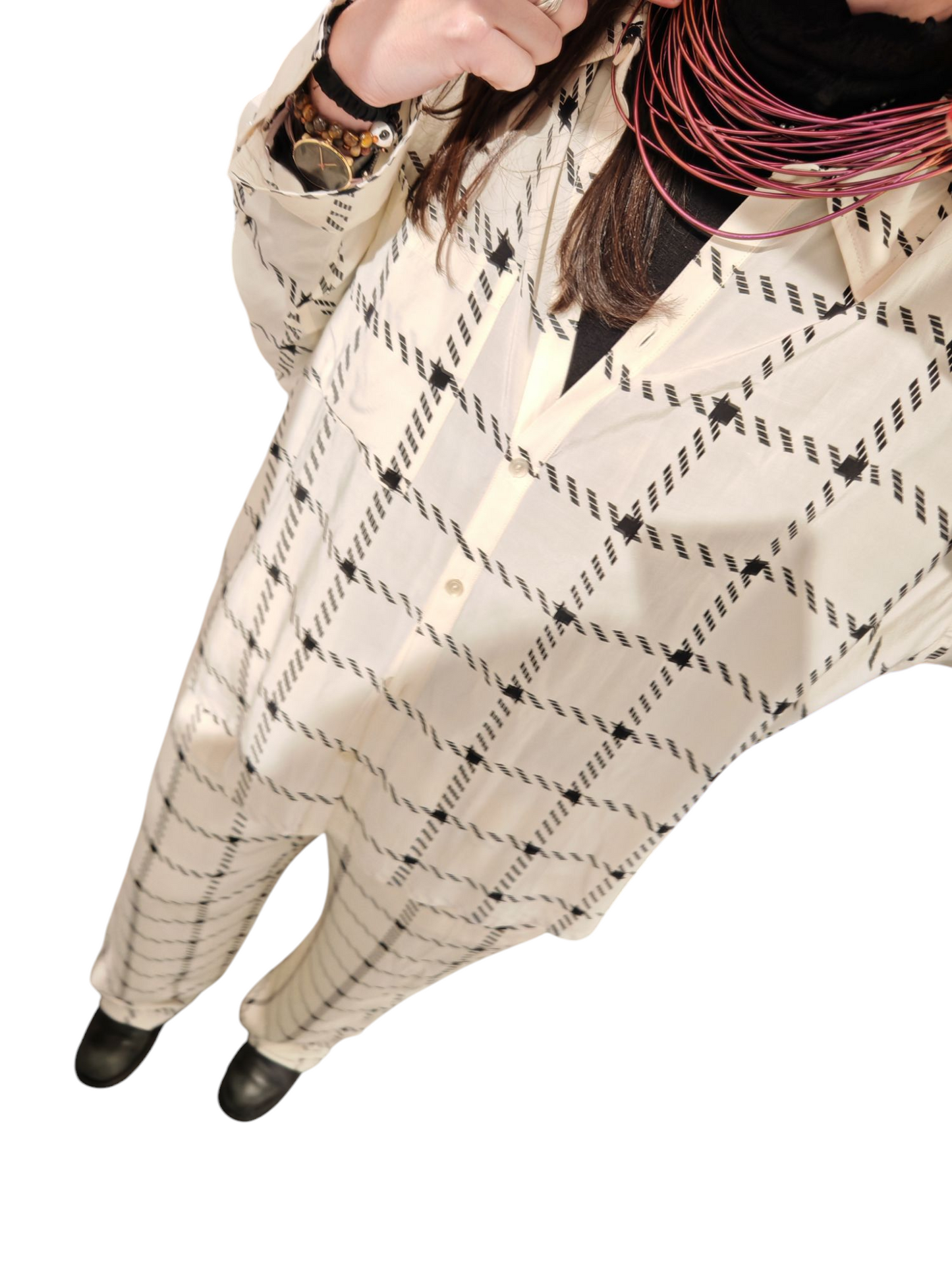 Blusa cuadros