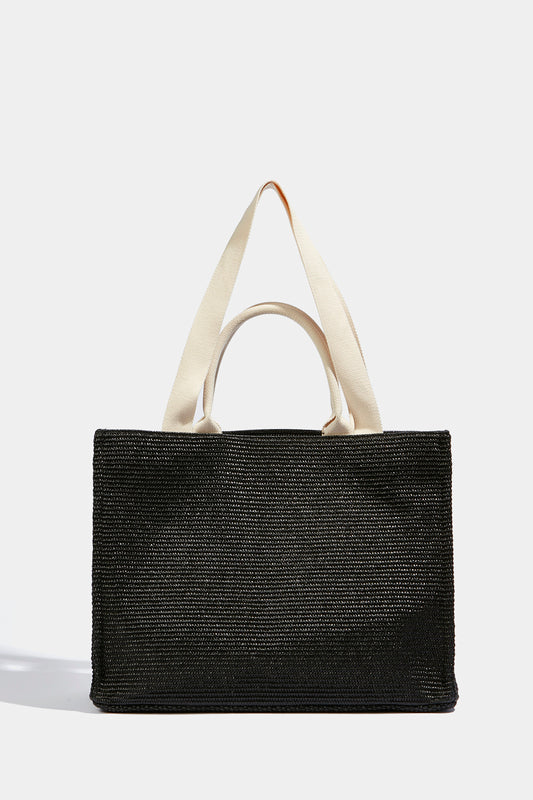 Liviana Conti Raffia Tote