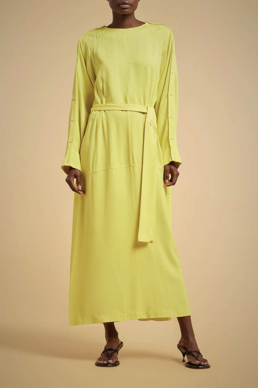 Liviana Conti vestido botonadura