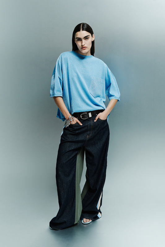 Top camiseta oversize