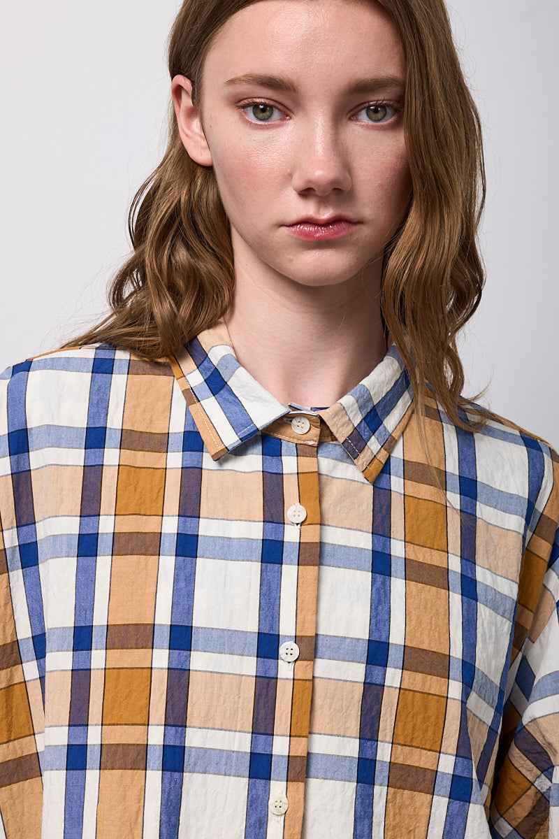 CAMISA OVERSIZE CUADROS