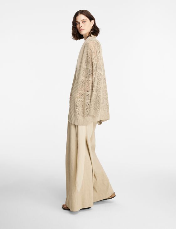Sarah Pacini Linen Pants DEIMOTIV