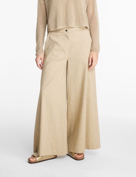 Sarah Pacini Linen Pants DEIMOTIV