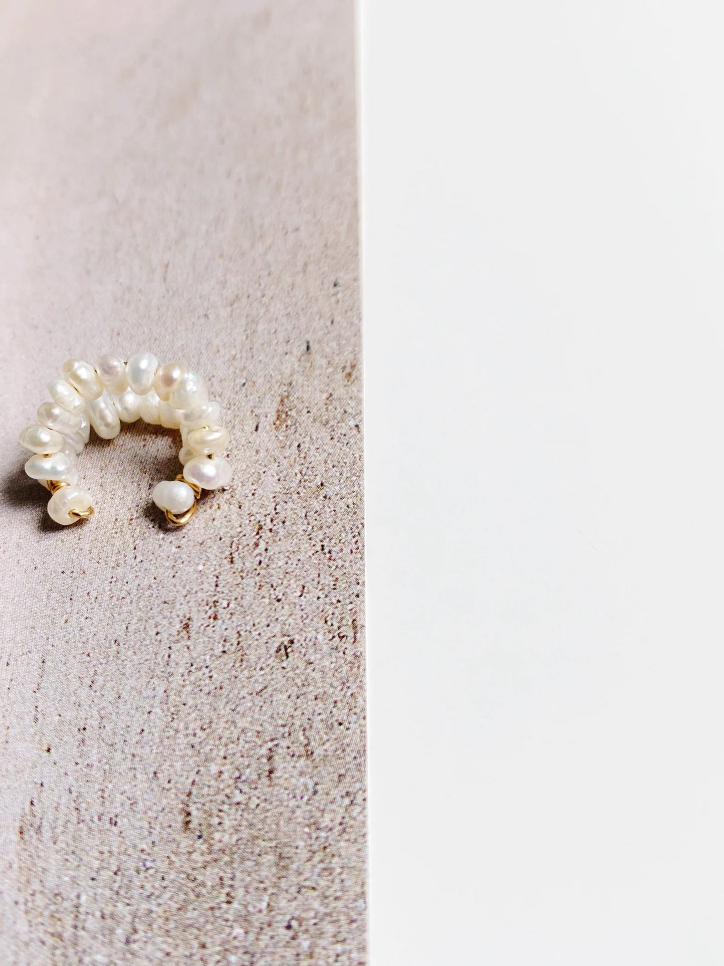 Dafne ear cuff doble