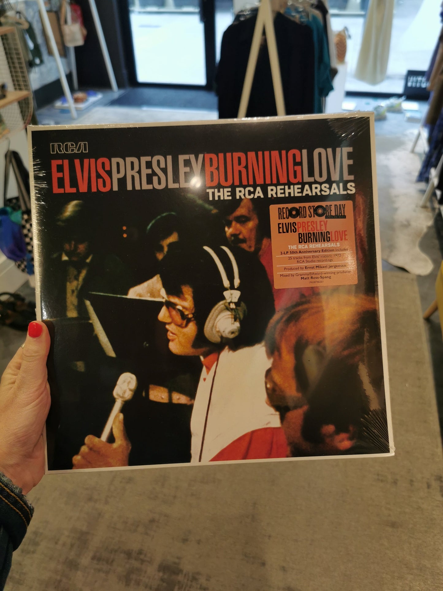 Vinilo Elvis Presley Burning love DEIMOTIV